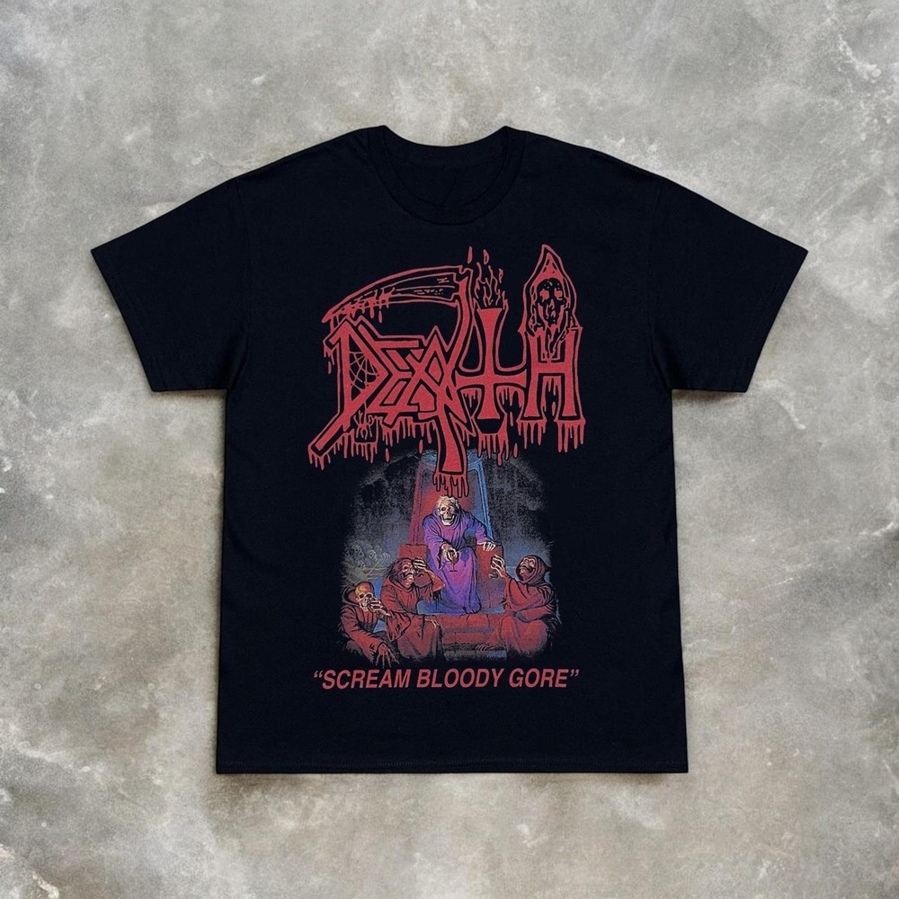 Death - Scream, Bloody, Gore T-Shirt